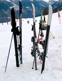 Skis Snowboard Core Shot Delamination