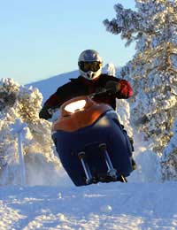 Environment Snowmobiling Yellowstone