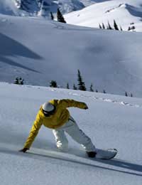 Environmentally Friendly Green Snowboard